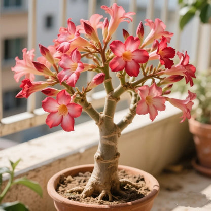 5pcs/bag Desert Rose Seeds - Heat-Tolerant Adenium for Arid Climates