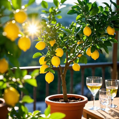 20pcs/bag Lemon Seeds for Planting Juicy Citrus Trees in Pots or Gardens