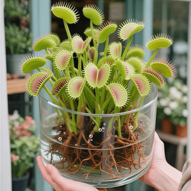 Easy-Grow Venus Flytrap Seeds, High Germination Exotic Plant Seeds for Beginners