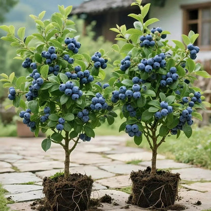 Fresh Blueberry Seeds, Non-GMO Nutrient-Rich Seeds for Outdoor Planting