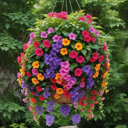 Rare Petunia Mix Seeds, High Germination Easy Grow Flower Seeds for Beginners