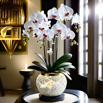 Fresh Phalaenopsis Seeds, Non-GMO Long-Blooming Orchids for Window Sills