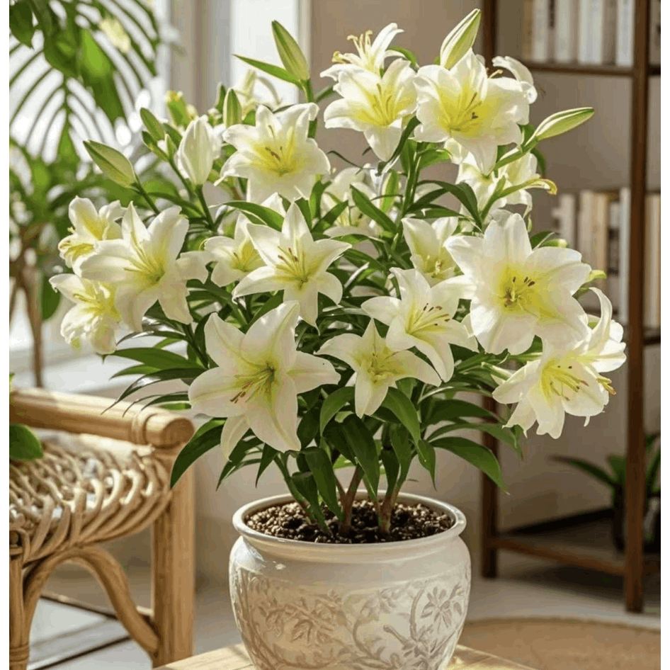 Exotic Lily Seeds, Non-GMO Fragrant Flower Seeds for Indoor & Outdoor