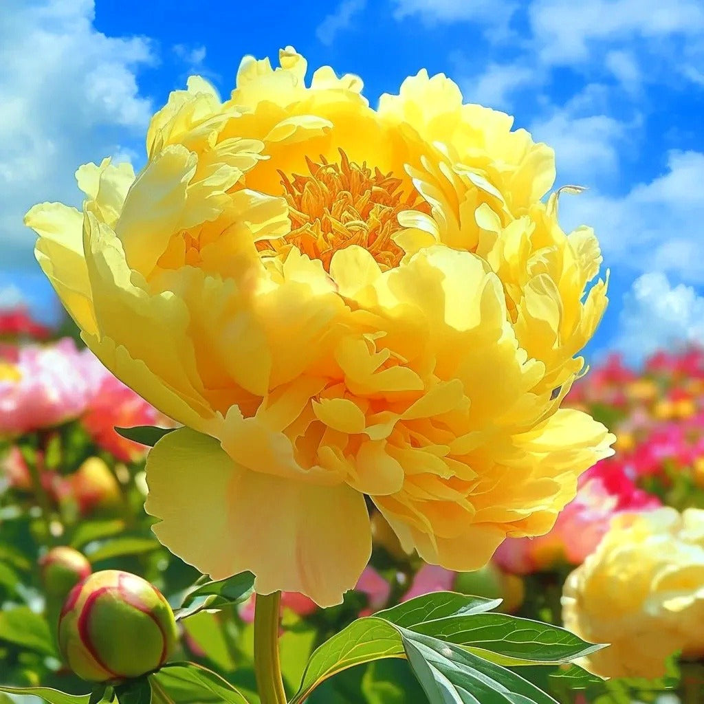 Peony Seeds, Non-GMO Perennial Flower Seeds for Garden & Flower Beds