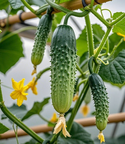 100pcs/bag Cucumber Seeds - Seedless English Varieties for Salads & Pickling