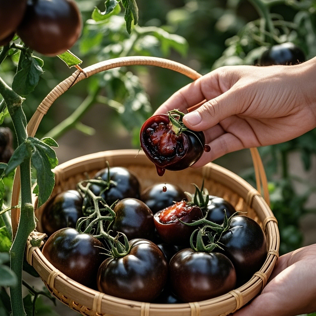 200pcs/bag Tomato Seeds - Juicy Heirloom Varieties for Home Garden Planting